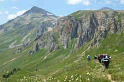 Пеший тур поход Тридцатка, маршрут 30 через горы к морю Адыгея