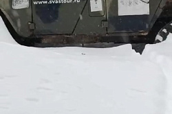 Адыгея зимой видео зимний Каменномостский в Адыгее