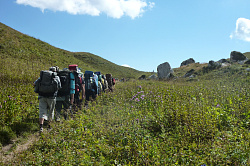 Горно-пеший тур маршрут 30 поход через горы к морю