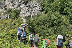 Через горы к морю поход Тридцатка маршрут 30