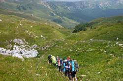 пеший тур поход из Адыгеи к морю, маршрут 30