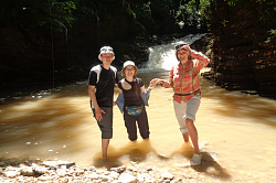 Туристы на отдыхе в Адыгее