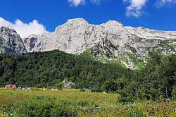 Фишт гора на Кавказе, маршрут 30 через горы к морю тур поход
