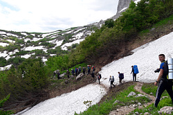 Легендарная 30-ка пеший маршрут через горы к морю тур поход