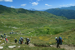 Поход Легендарная Тридцатка, маршрут 30 через горы к морю