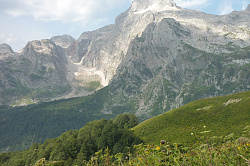 Гора на Кавказе Фишт, маршрут 30  через горы к морю тур поход
