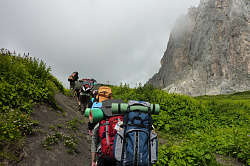 Горный тур 30-ка поход через горы к морю, маршрут 30 пеший