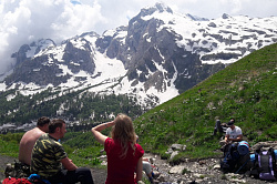 Активный туризм и отдых на Кавказе, маршрут 30 через горы к морю с легким рюкзаком