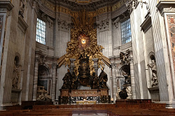 Фото Италии / Ватикан - собор Святого Петра (самый большой собор в мире).