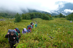 Горный тур маршрут 30 пеший поход через горы к морю