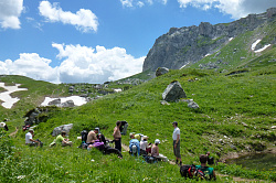 Отдых в горах Краснодарского края и Адыгеи, маршрут 30 через горы к морю