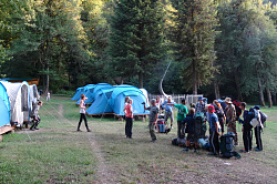 Тур приют Бабук-аул, маршрут 30-ка поход через горы к морю
