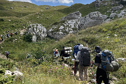 Поход 30-ка через горы к морю, маршрут 30 горная Тридцатка