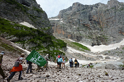 Пеший тур маршрут 30-ка турпоход через горы к морю Тридцатка