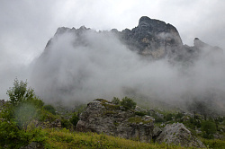 Походный маршрут 30 через горы к морю