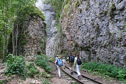 Гуамское ущелье, активный отдых в Краснодарском крае