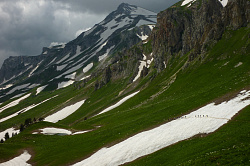 Маршрут 30 в июне тур поход через горы к морю Тридцатка
