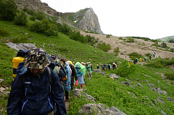 Тур маршрут по 30-ке пеший поход через горы к морю