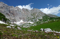 Поход через гору Фишт к морю маршрут