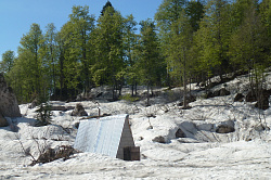 Начало весны в горах