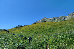 Поход через горы к морю - маршрут 30