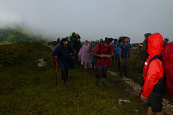 Поход в горах Кавказа