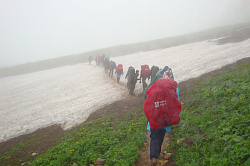 Поход из Адыгеи к морю, тур маршрут 30 через горы к морю