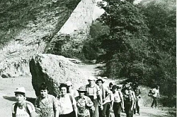 Всесоюзного маршрута 30 1983 год, двухдневный тренировочный поход в верховья ущелья Руфабго.