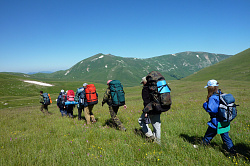 Пеший поход в горах маршрут 30 через горы к морю тур