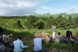 Смотровая с видом на Лагонаки, маршрут 30 через горы к морю