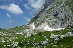 Тур походы через Лагонаки горы на море, пеший маршрут 30-ка