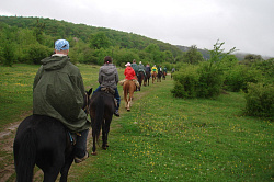 Конный маршрут в горах
