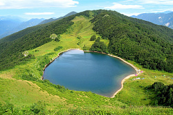 Озеро Хуко, горное озеро в Адыгее Хуко