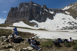 Активный туризм в горах весной
