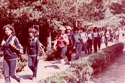 Всесоюзного маршрута 30 выход в основной поход с турбазы Кавказ в Гузерипле