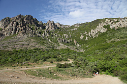 Долина Приведений, активный отдых в горах Крыма, туры и походы