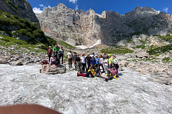 Горный поход 30-ка, через горы к морю