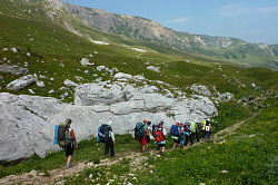 Пеший тур маршрут через горы к морю 30-ка поход