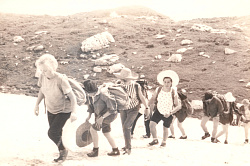 Всесоюзный маршрут 30, основной поход, снежник восстановленный маршрут 30