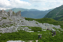 30 маршрут через горы в Сочи, пеший тур поход из Адыгеи к морю