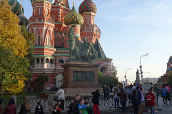 Москва, памятник Минину и Пожарскому, Покровский собор, экскурсии по Москве