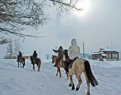 активные зимние туры на Урале